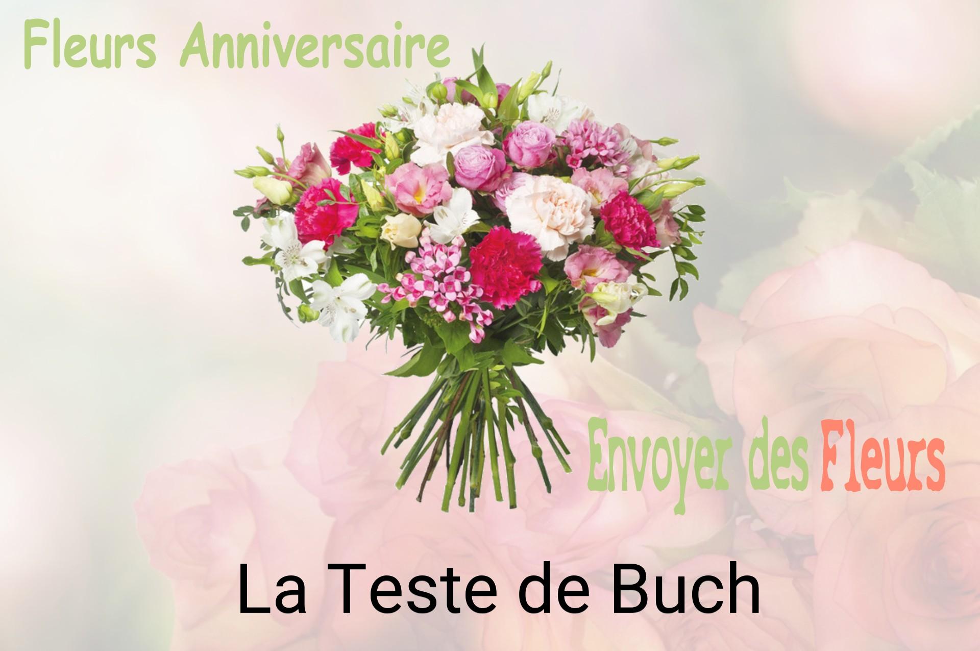 Bouquet de fleurs d’anniversaire livré à La Teste-de-Buch
