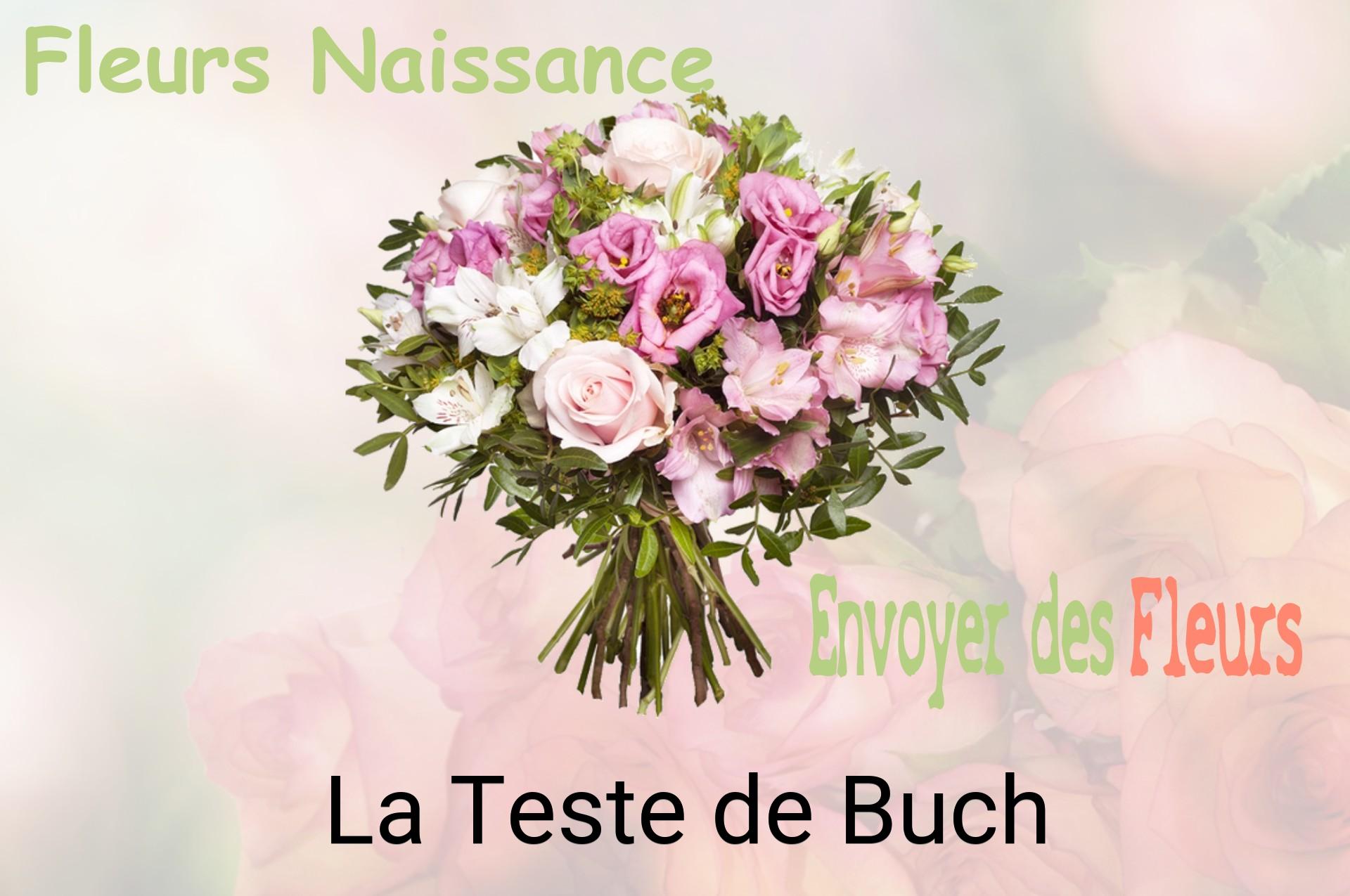 Bouquet de fleurs de naissance livré à La Teste-de-Buch